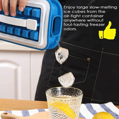 ChillFlex Silicone Ice Cube Tray Set