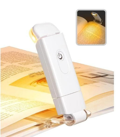 LumiClip Mini USB Rechargeable Book Reading Light