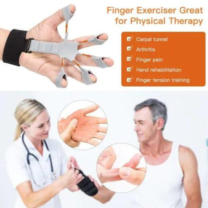 FINGER EXERCISER HAND STRENGTHENER