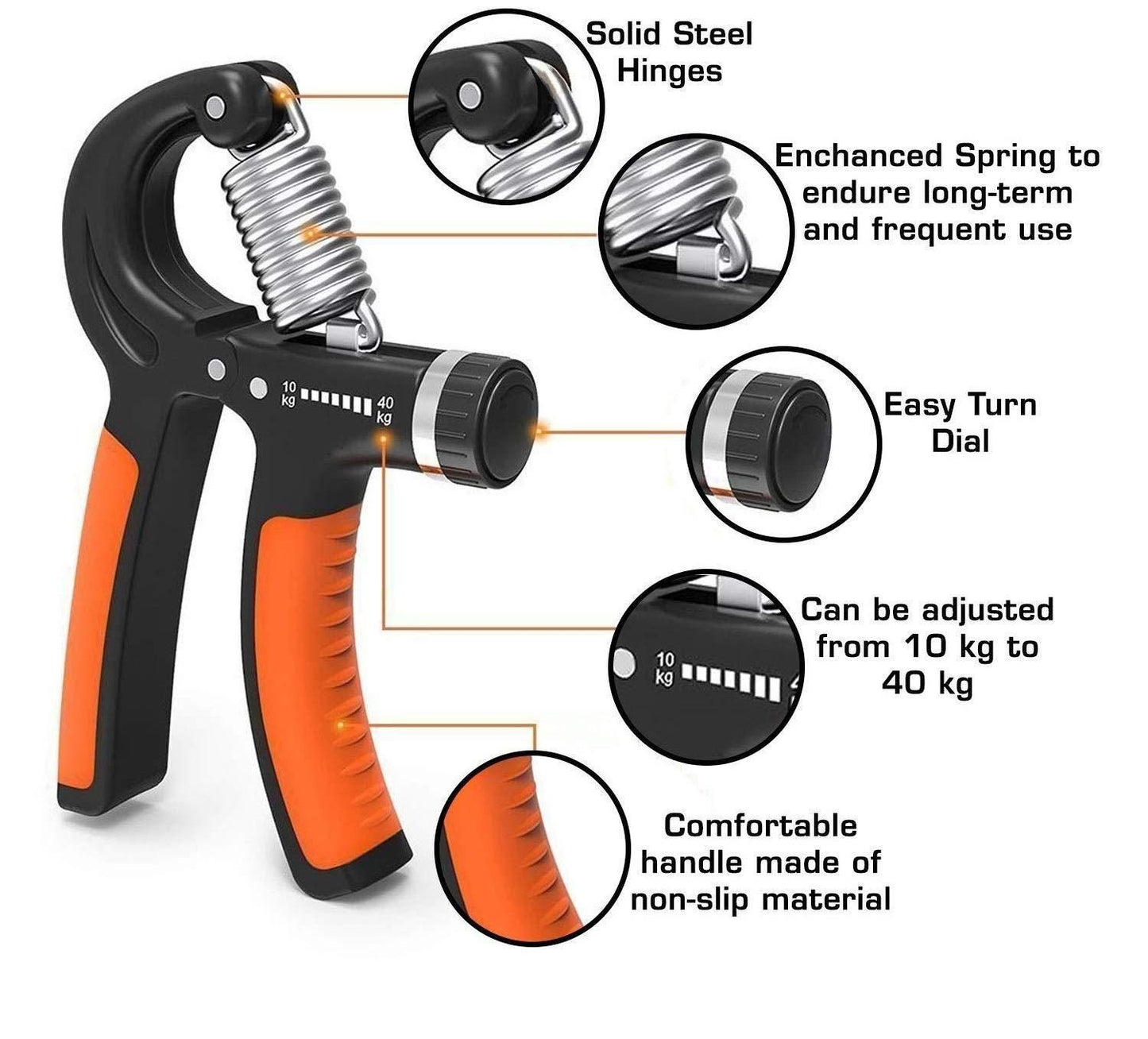 PowerGrip Adjustable Hand Strengthener